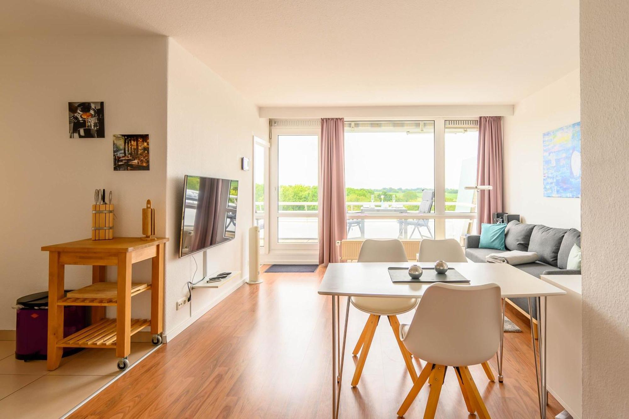 Ferienwohnung Oberdeck Schilksee Bagian luar foto