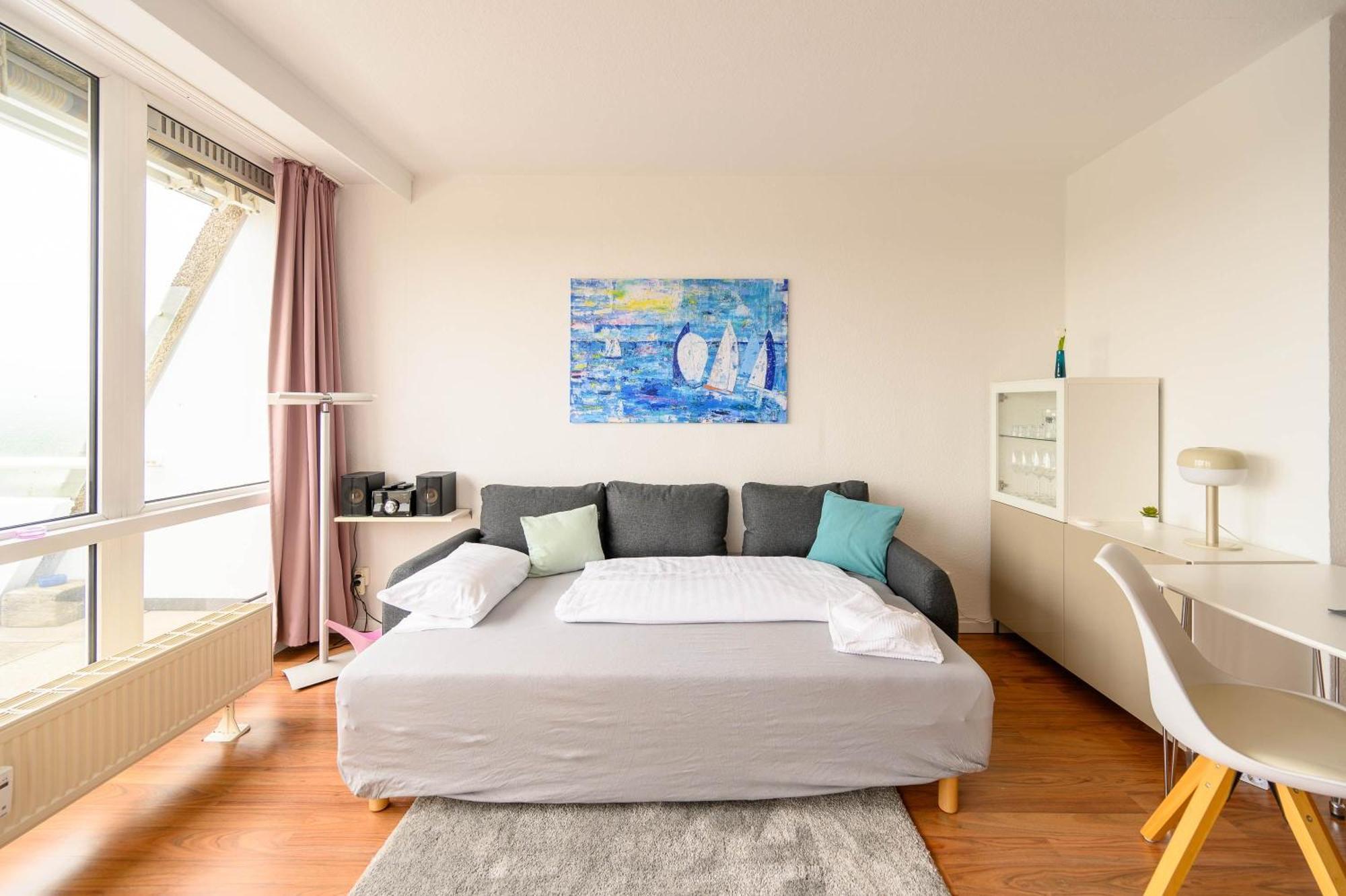 Ferienwohnung Oberdeck Schilksee Bagian luar foto