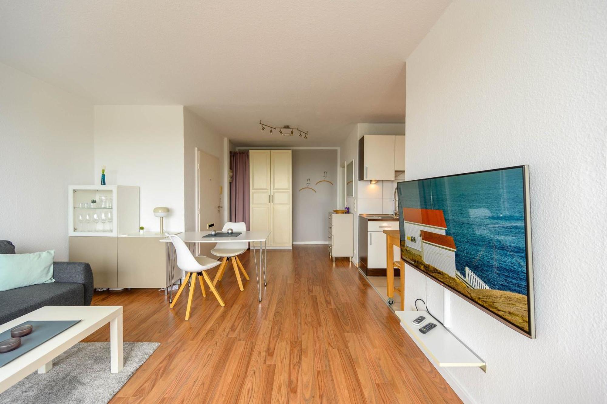 Ferienwohnung Oberdeck Schilksee Bagian luar foto
