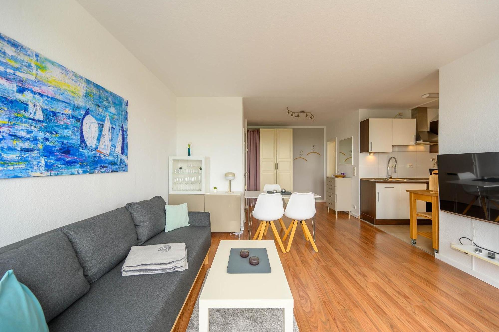 Ferienwohnung Oberdeck Schilksee Bagian luar foto