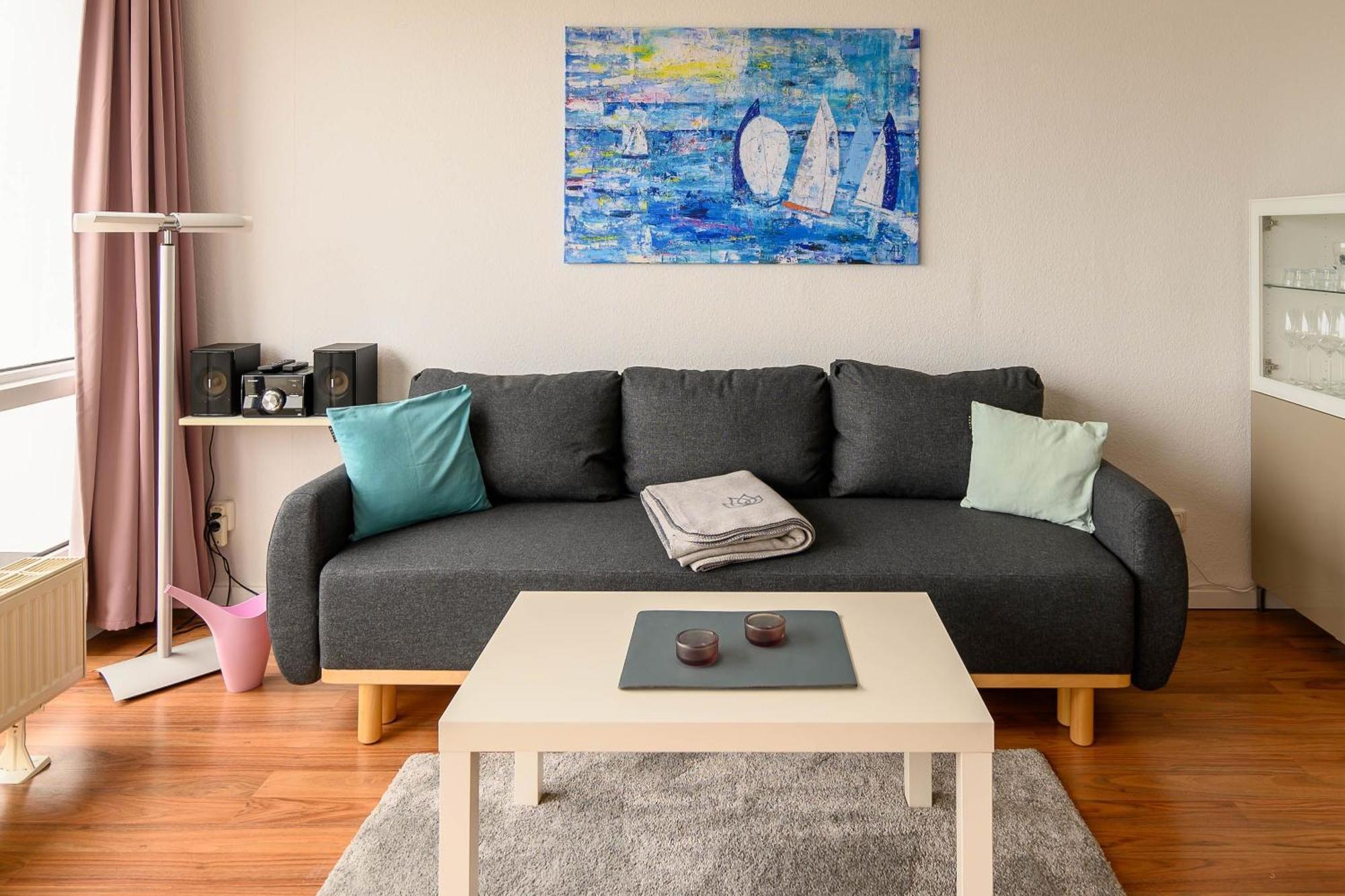 Ferienwohnung Oberdeck Schilksee Bagian luar foto